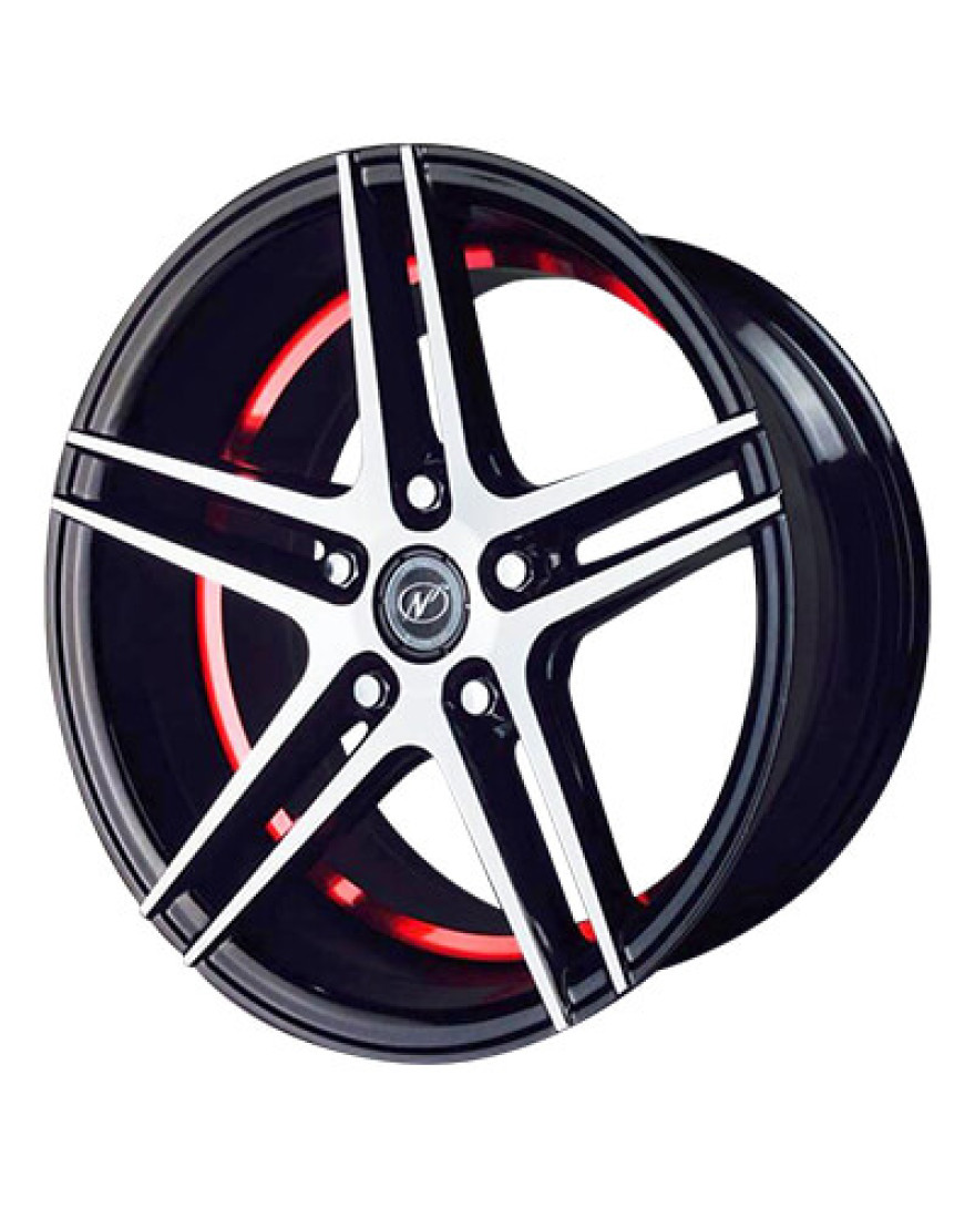 Phoenix 15 Inch BMUCR finish PCD 5x114.3 | SET OF 4 | Size 15x7 inch